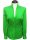 Stand-up collar blouse, green/goes out of the assortment