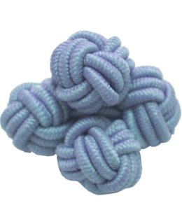 Cuff nodules - uni light blue