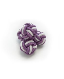 Cuff nodules - Mix purple / white