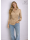 Blouse, gold uni