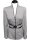 Stand-up collar blouse Piped, Smokey / Black