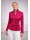 Stehkragenbluse, hot pink
