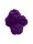 Manschettenknötchen - uni bright violet
