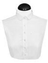 Blousen collar Bubi, white uni/goes out of the assortment