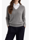 Blousen collar Bubi, white uni/goes out of the assortment