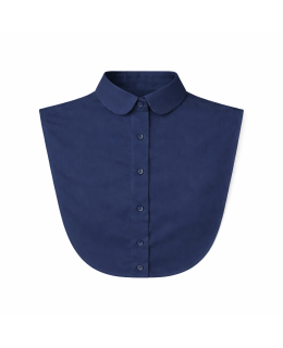Blousen collar Bubi, marine uni/goes out of the assortment