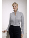 Stand-up collar blouse, Smokey