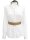 Contrast blouse, white / gold/goes out of the assortment