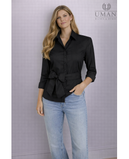Blouse, Black Uni Extralang