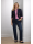 Blouse, pink / white striped satin / goes out of the assortment