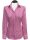 Blouse, pink / white striped satin / goes out of the assortment