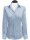 Blouse, light blue / white striped Satin / goes from the assortment