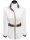Contrast blouse 2-colored with patch: white / karo 6