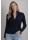 UMANI Damen-Shirt mit Stehkragen in Marine
