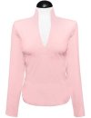 Stand Collar Shirt, Pink/goes out of the assortment