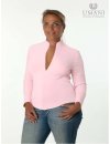 Stand Collar Shirt, Pink/goes out of the assortment