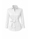 Blouse, white uni