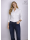 Blouse, white uni