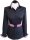 Patching blouse: Marine uni with pink / white Bossa
