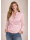 Rüschen-Wickelbluse, rosa/Geht aus dem Sortiment