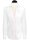 Stand-up collar blouse Piped, white / pink