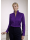 Stand-up collar blouse, Bright Violet