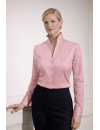 Stand-up collar blouse, Altrosa