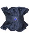 Buttonable ruffle, marine uni/goes out of the assortment