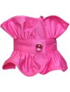 Buttonable ruffle, fuchsia uni/goes out of the assortment