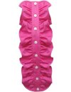 Buttonable ruffle, fuchsia uni/goes out of the assortment