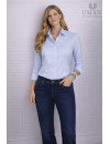 Blouse, light blue uni