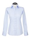 Blouse, light blue uni / goes from the assortment