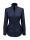 Royal collar blouse, navy / white spotted