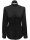Judge collar blouse, black plain
