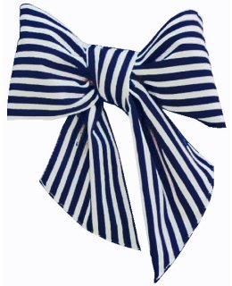 Sash marine white striped