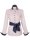 Contrast blouse with patch: pink with navy / white spotted/goes out of the assortment