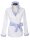 Ruffle blouse striped contrast, light blue / white/goes out of the assortment