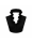 Blouse collar ruffle black/goes out of the assortment