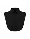 Blusenkragen klassische Bluse schwarz/Geht aus dem Sortiment