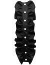 Buttonable ruffle, black plain/goes out of the assortment